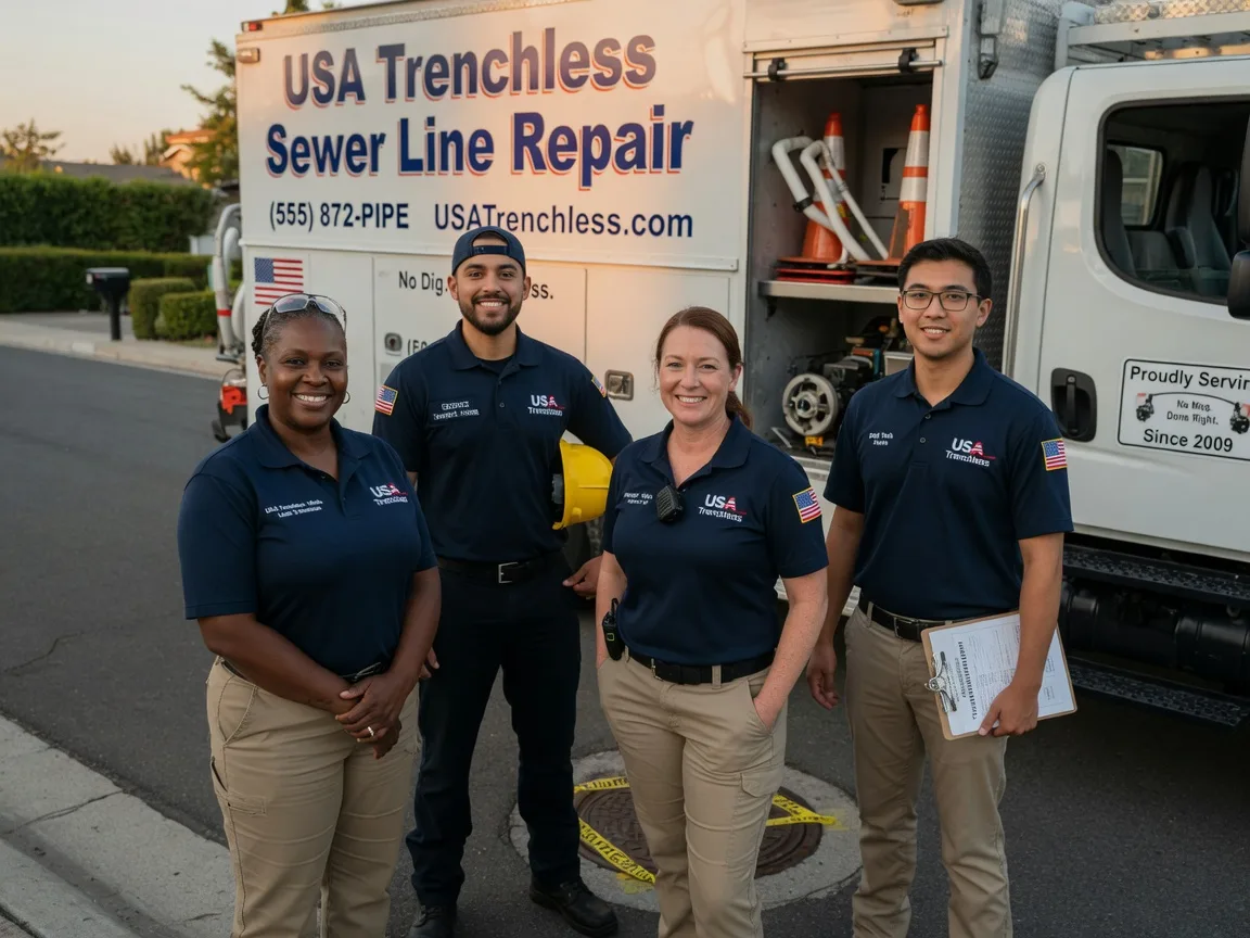 Sewer Line Repair company in Trenton, TX